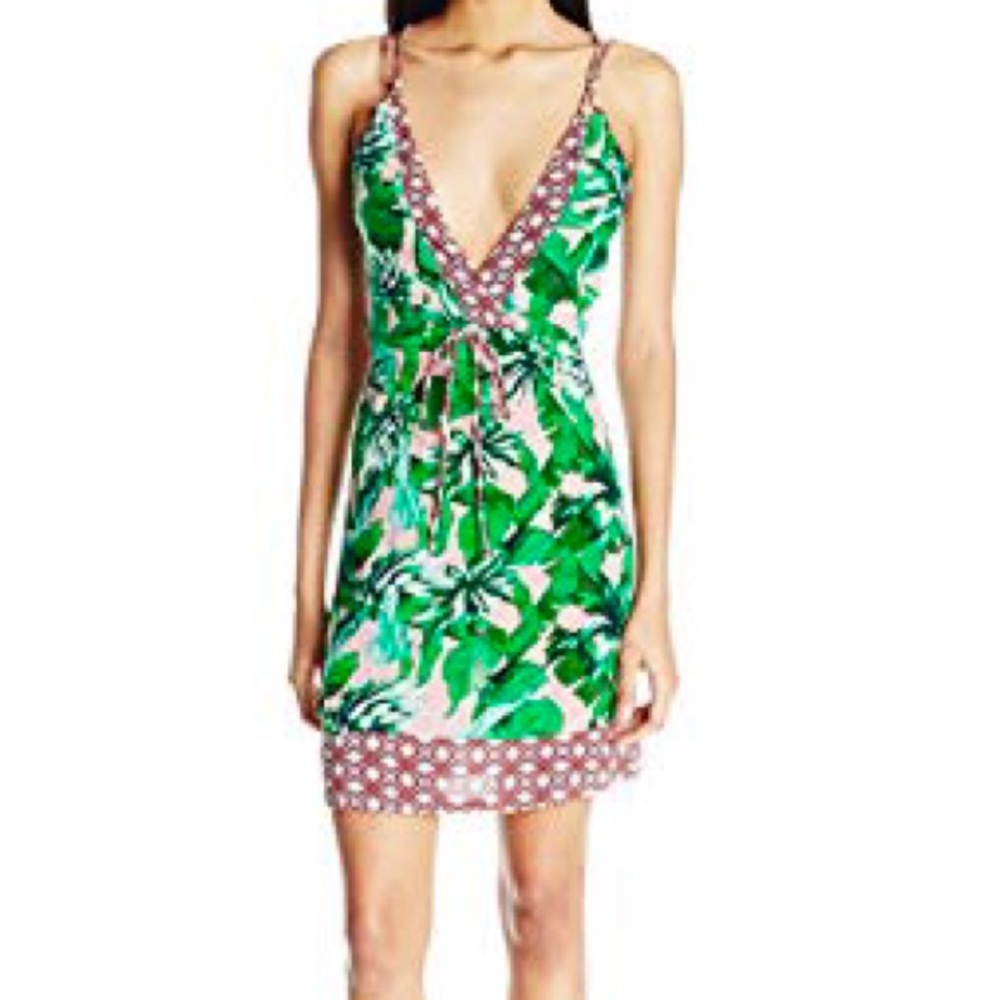 SPERRY | palm tree leaf sundress ☀️